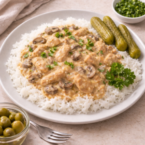 Chicken Stroganoff